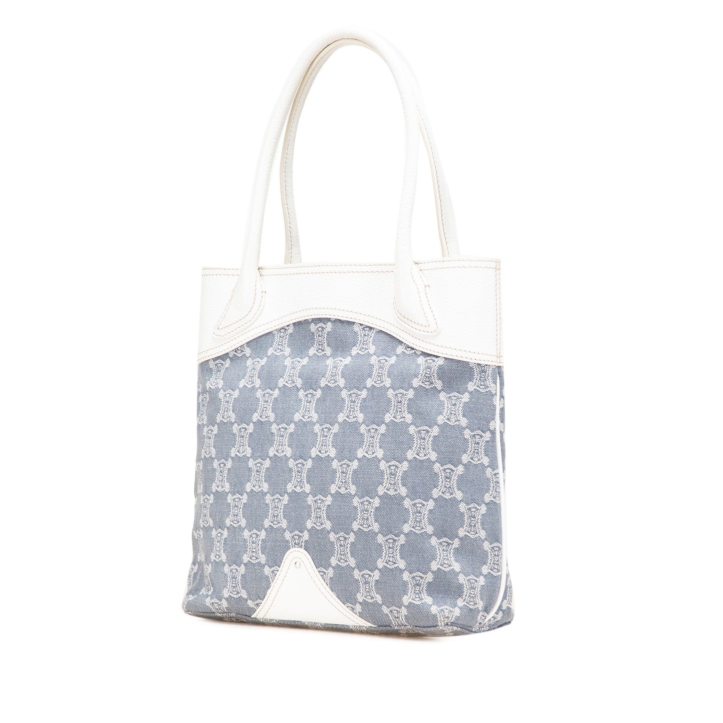 Celine Macadam Denim Tote