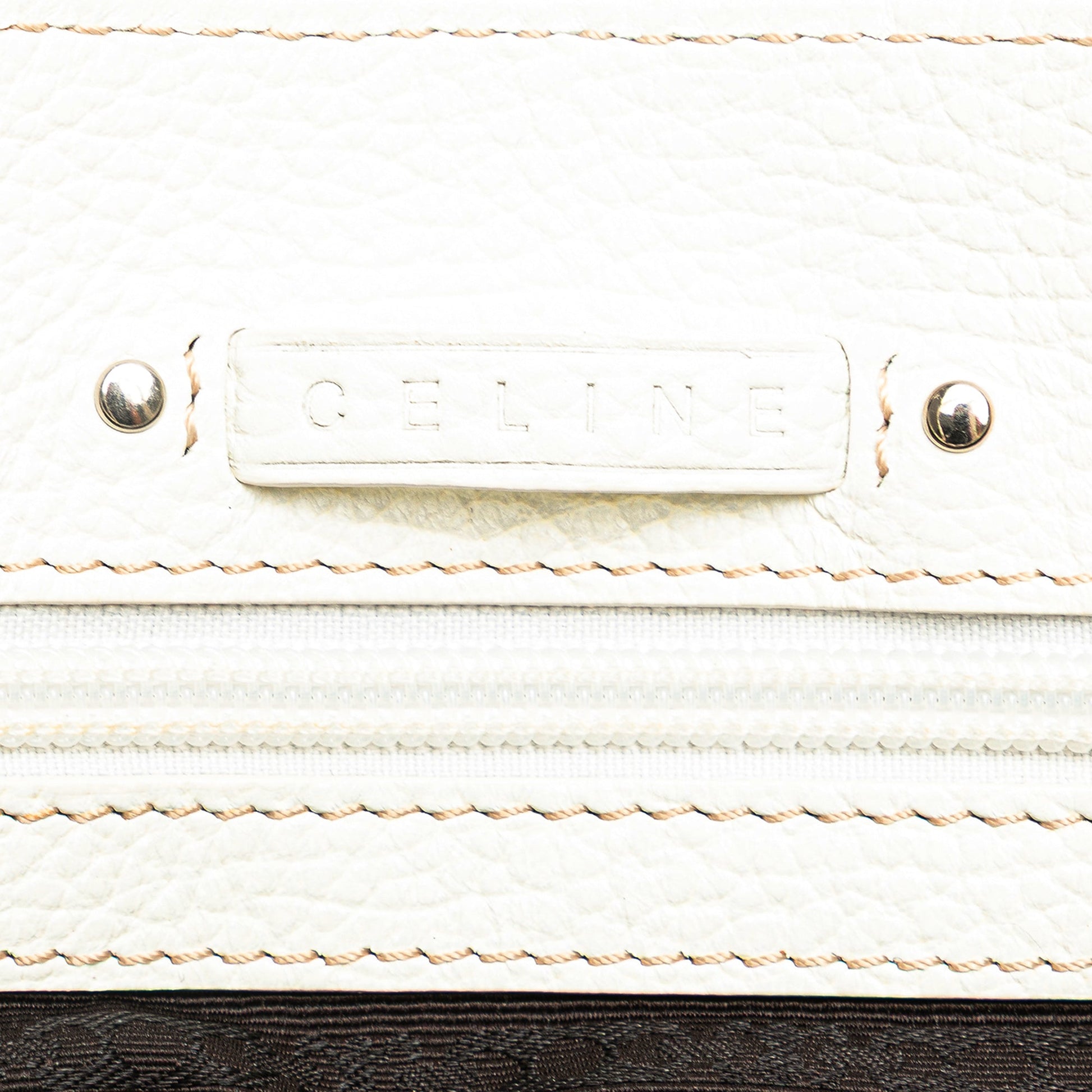 Celine Macadam Denim Tote