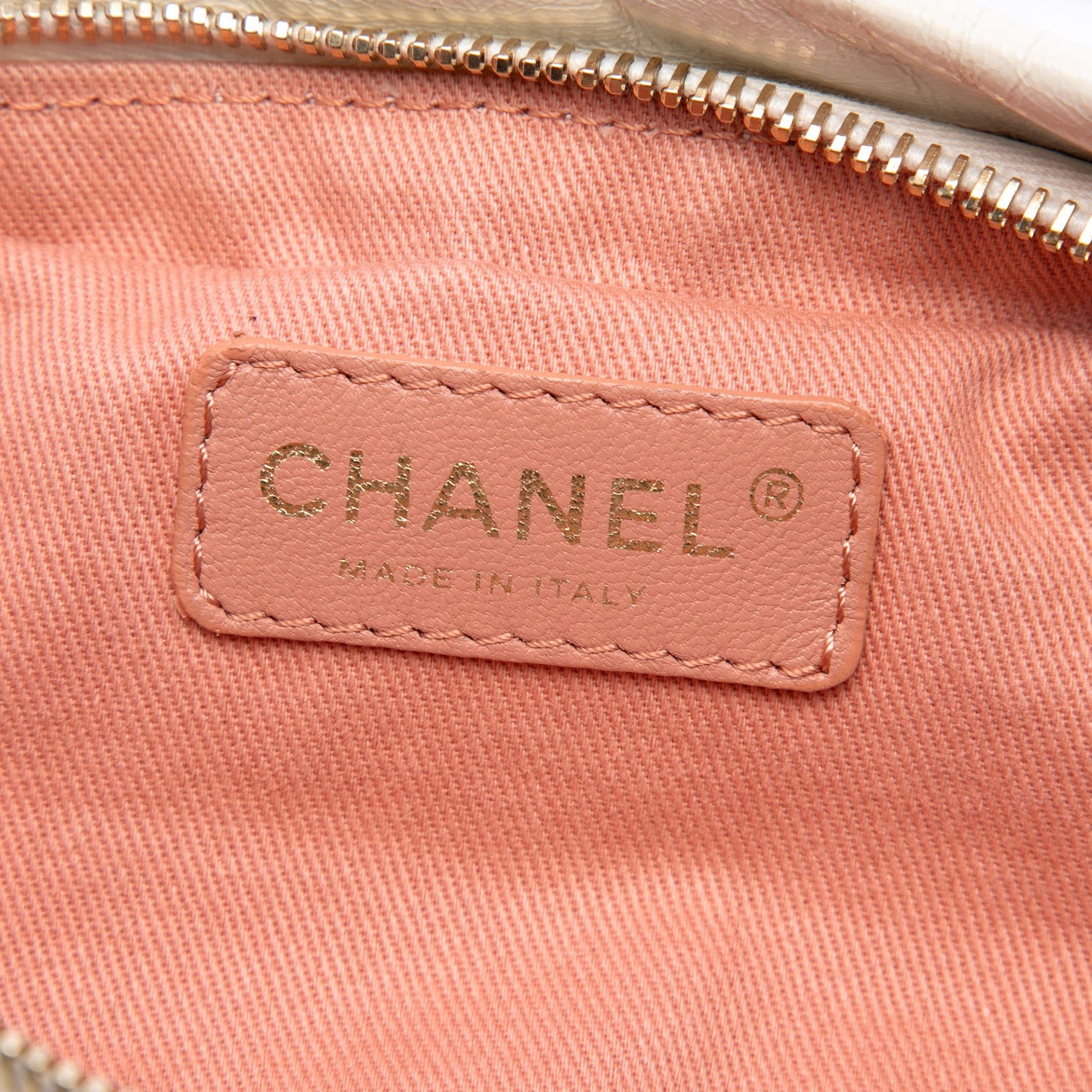 Chanel Quilted Calfskin Midnight Swim Baluchon Bag