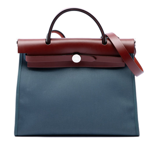 Hermès Toile Herbag Zip 31