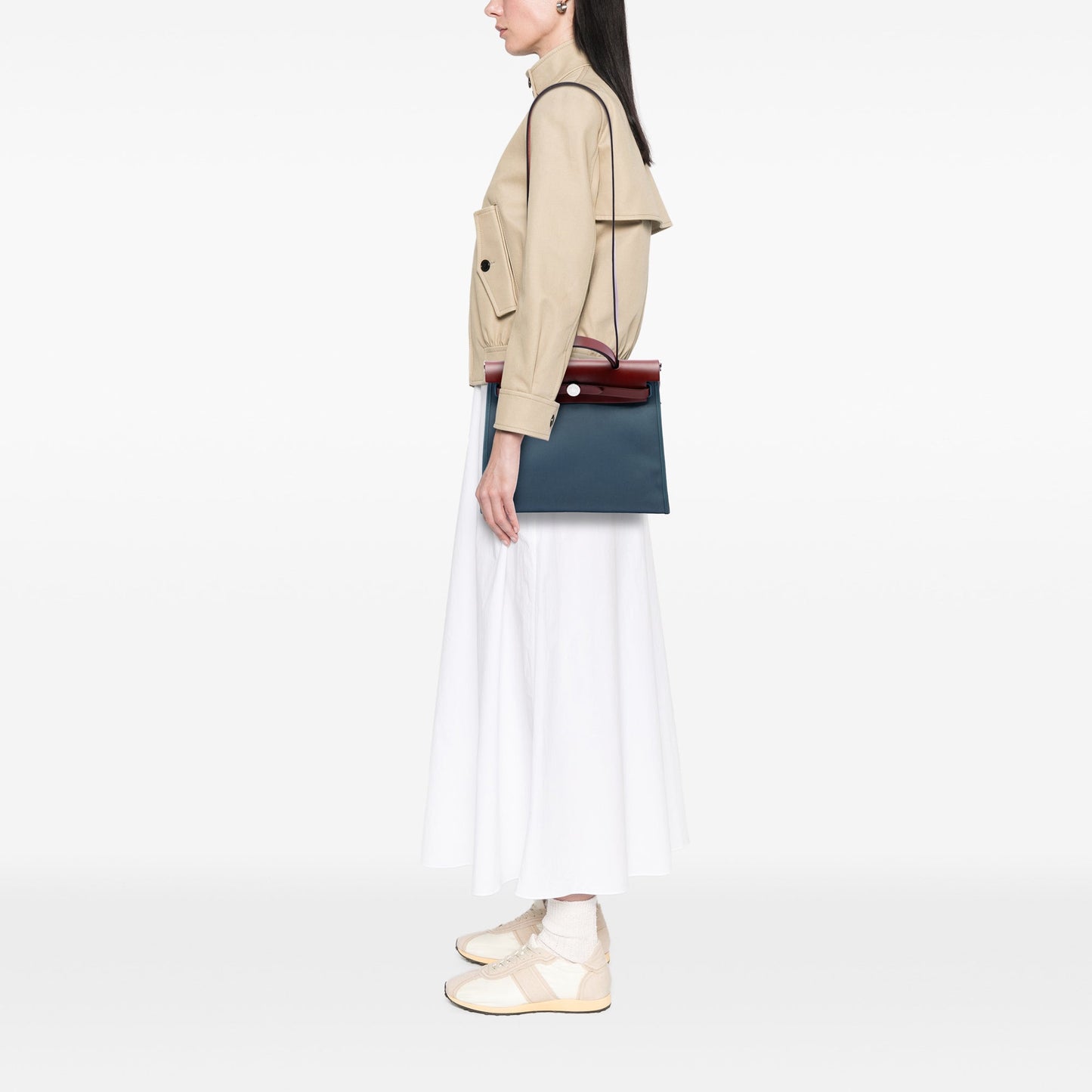 Hermès Toile Herbag Zip 31