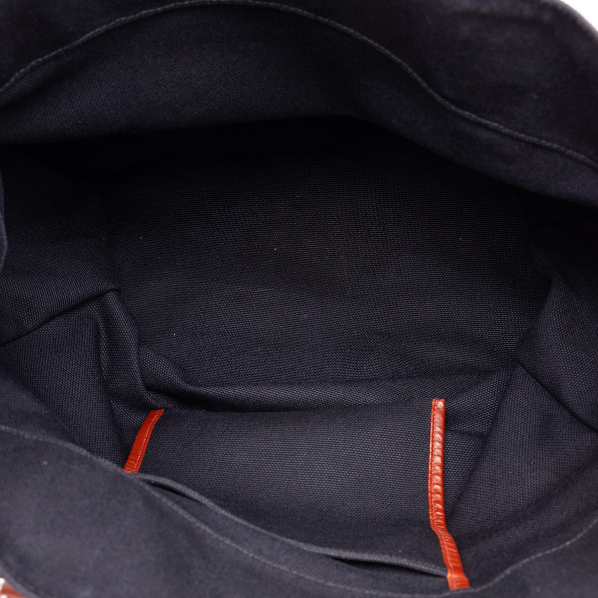 Hermès Toile Etriviere Shopping Tote — Blue