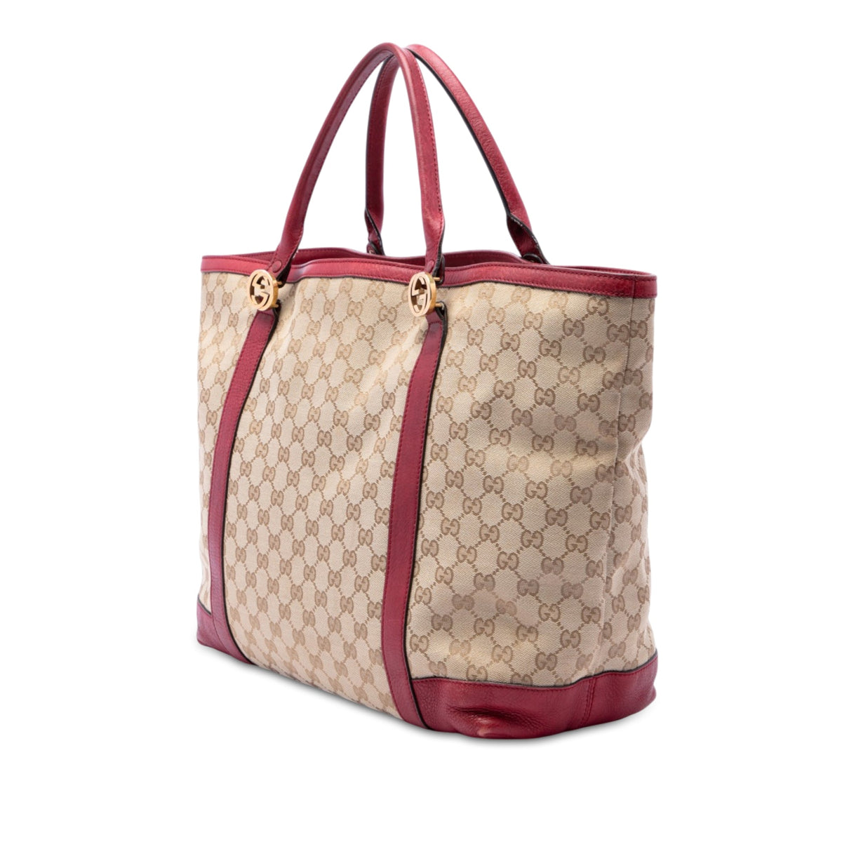 Gucci GG Canvas Twins Tote