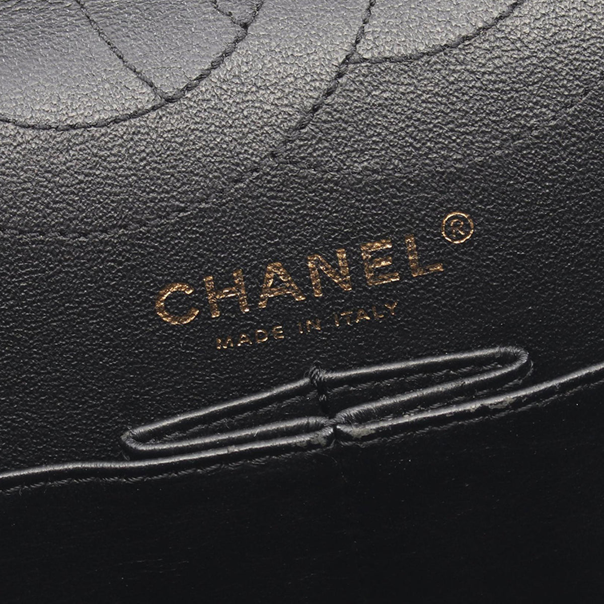 Chanel Quilted Aged Calfskin Reissue 2.55 Double Flap 226 — Black