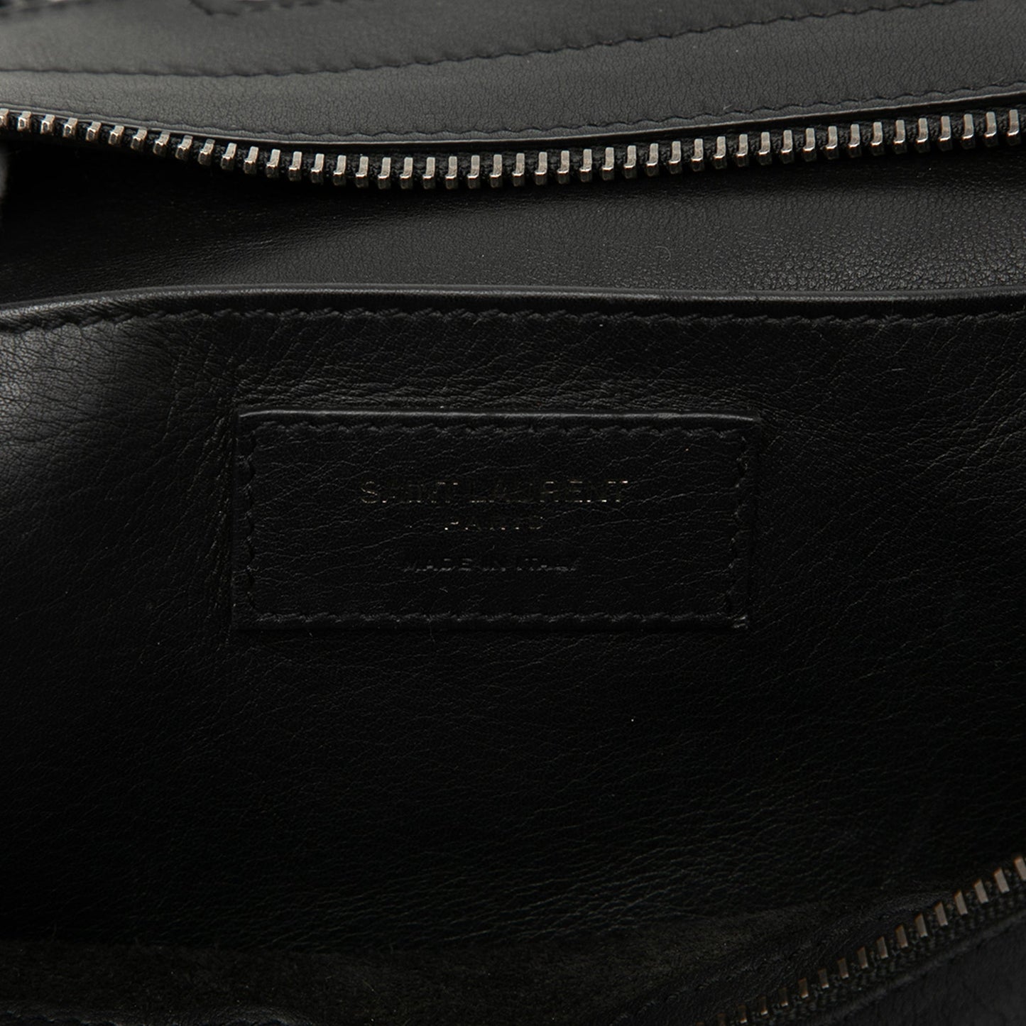 Saint Laurent Baby Studded Leather Monogram Downtown Cabas Satchel