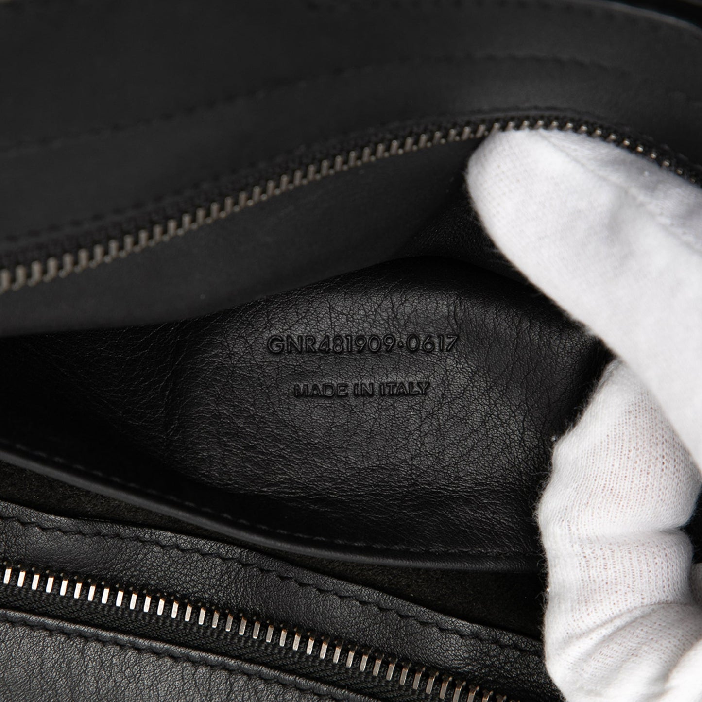 Saint Laurent Baby Studded Leather Monogram Downtown Cabas Satchel