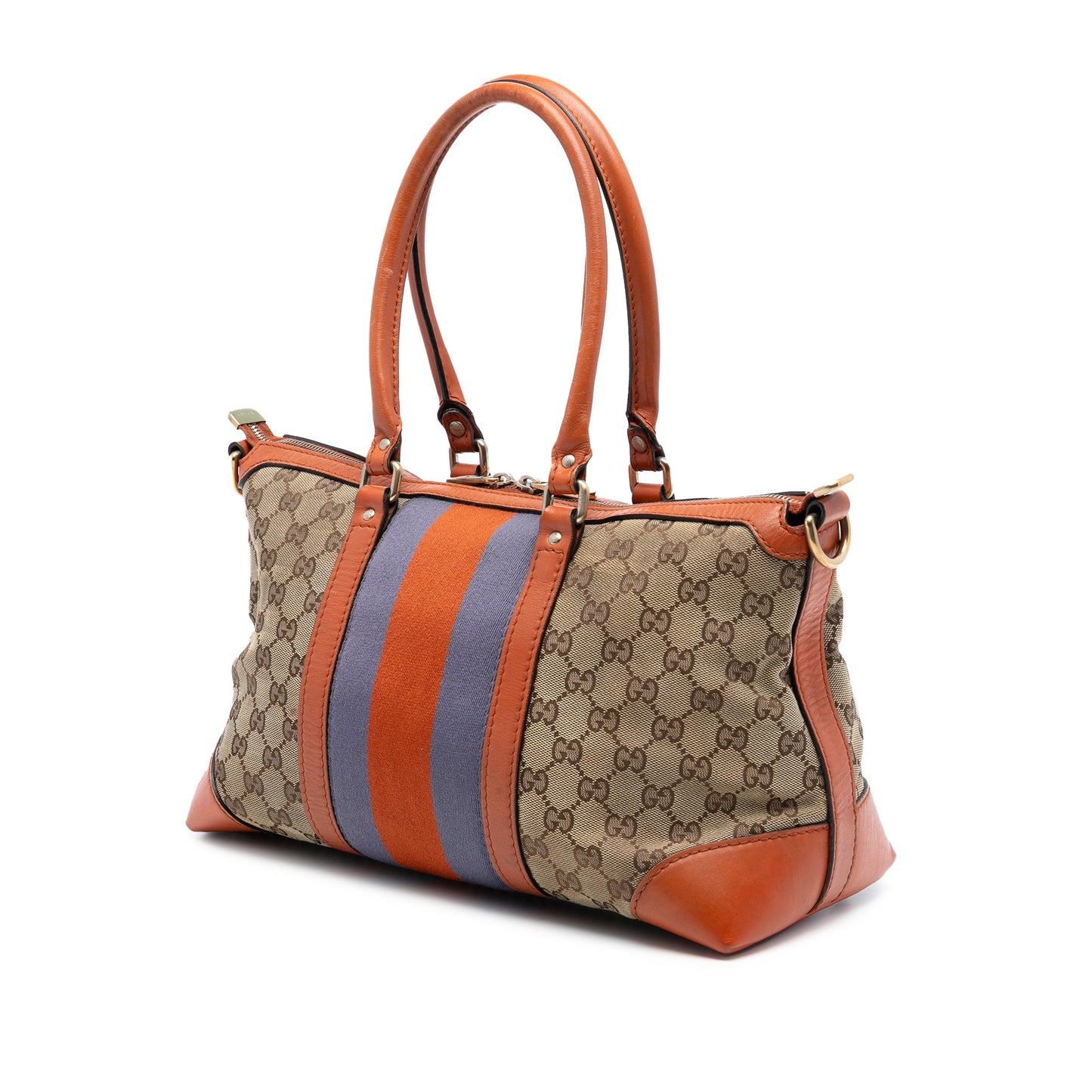 Gucci GG Canvas Web Satchel