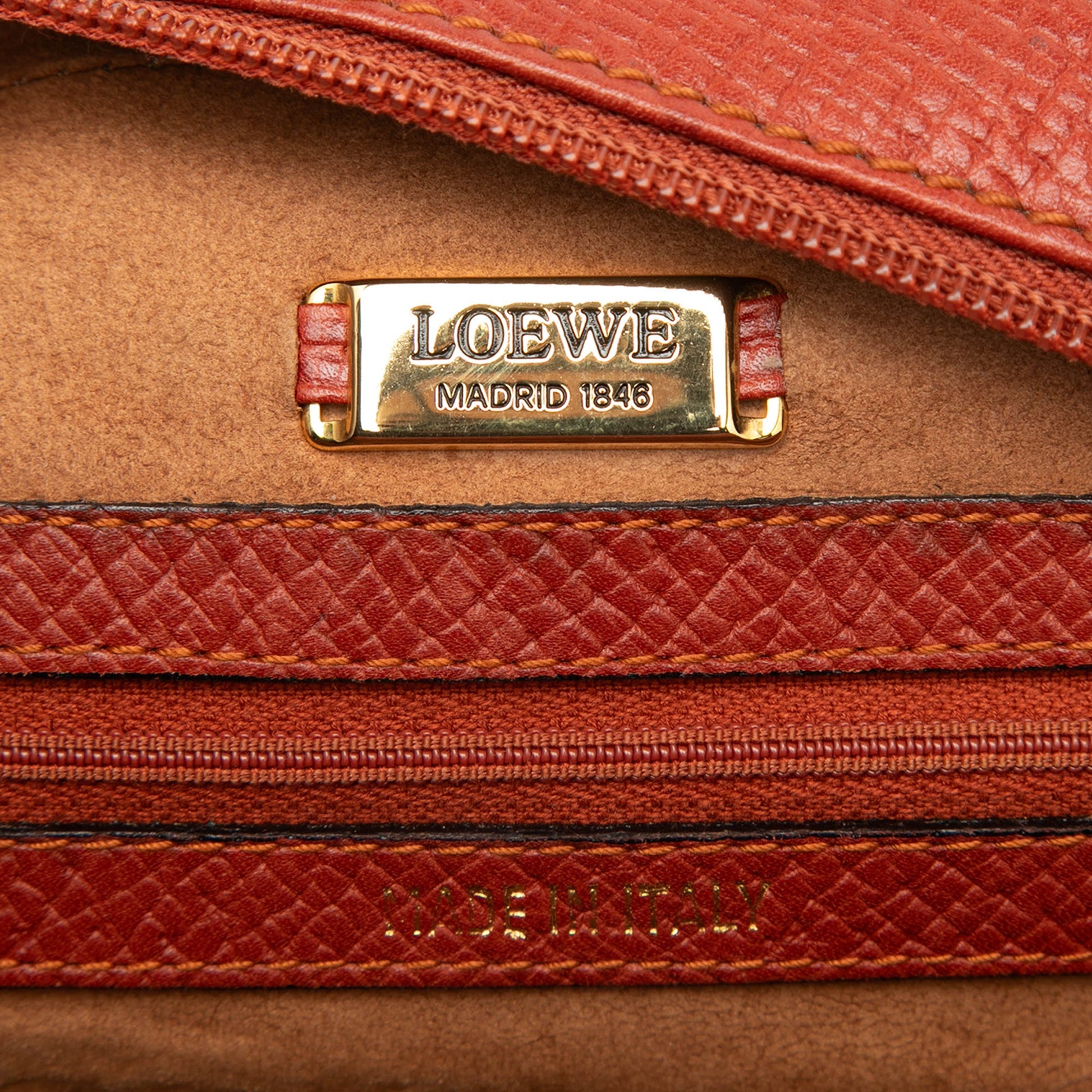 Grained Calfskin Handbag