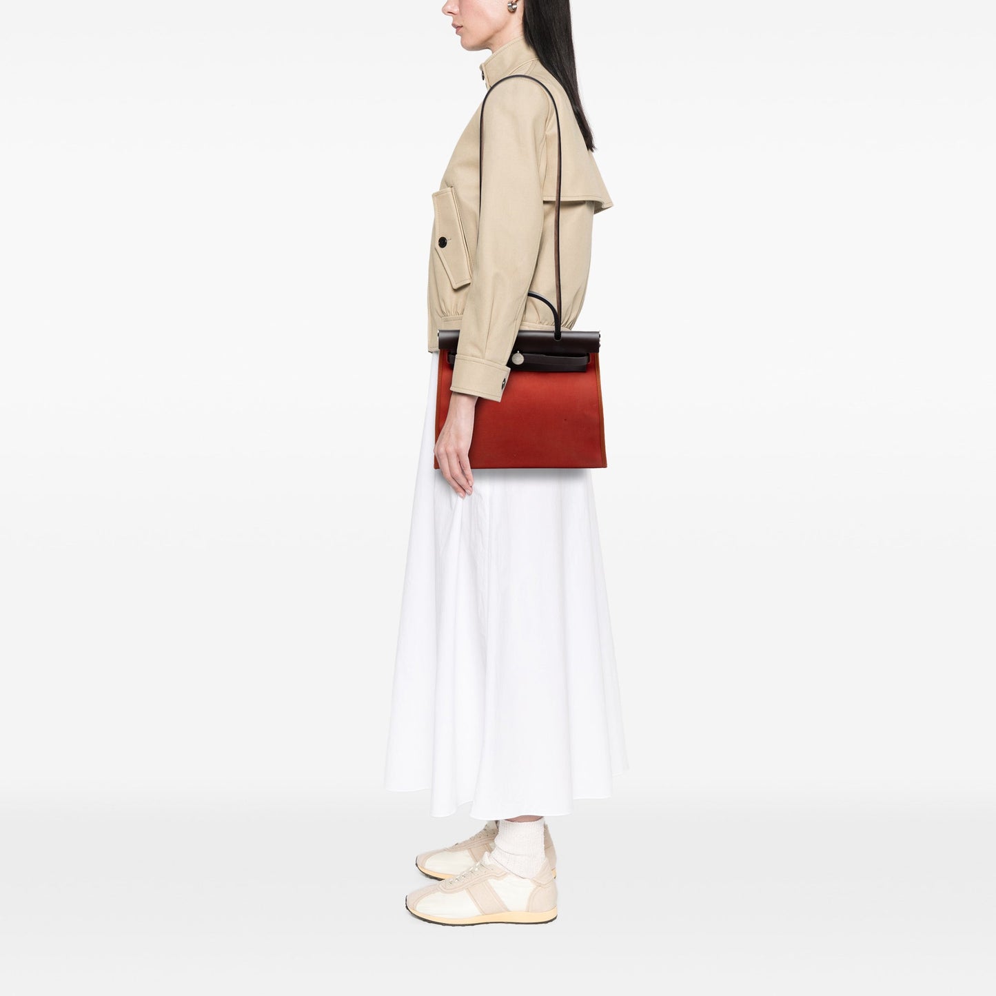 Hermès Toile Herbag Zip 31