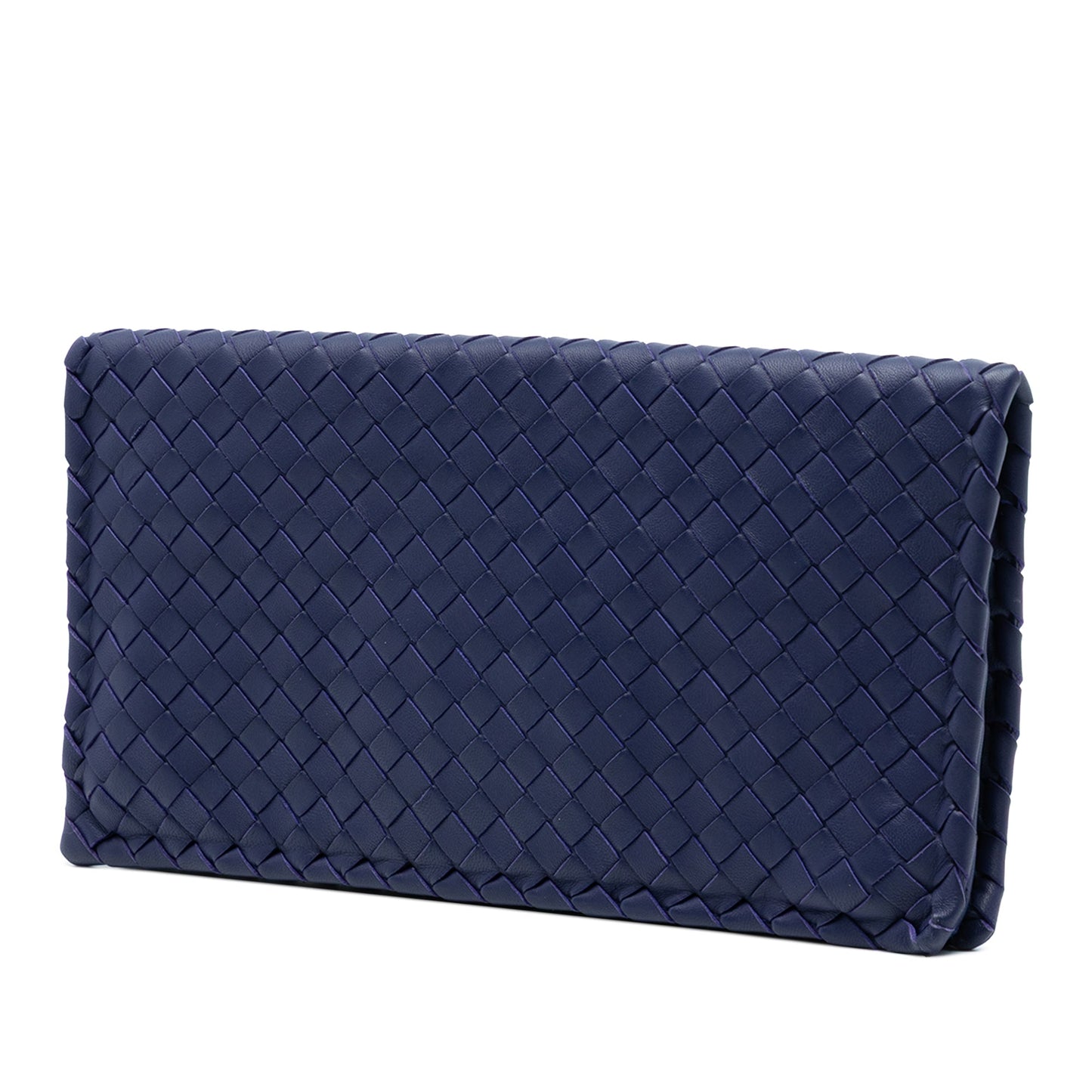 Bottega Veneta Nappa Intrecciato Turn Lock Clutch