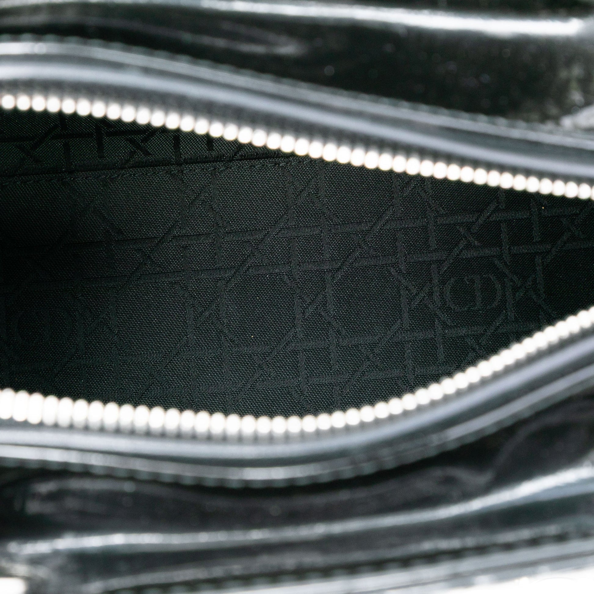 Dior Medium Patent Cannage Lady Dior