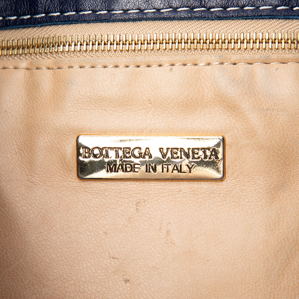 Bottega Veneta Tricolor Nappa Intrecciato Drawstring Bucket Bag — Multi