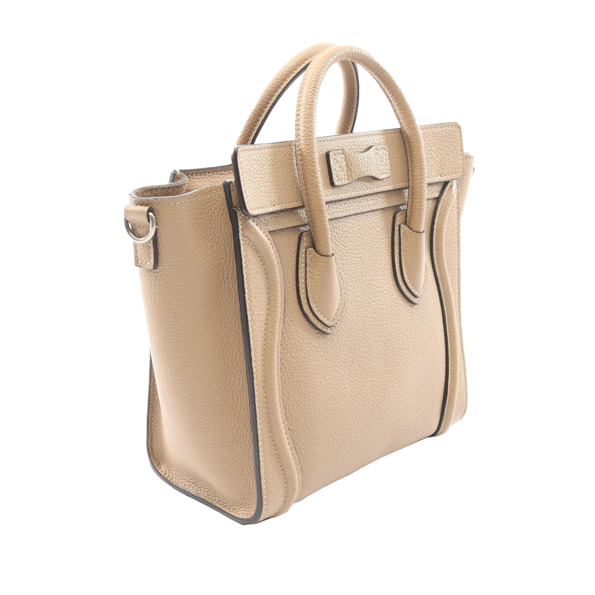 Celine Nano Leather Luggage Tote