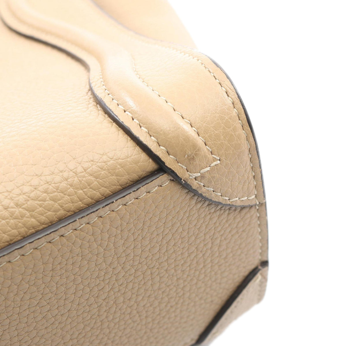 Celine Nano Leather Luggage Tote