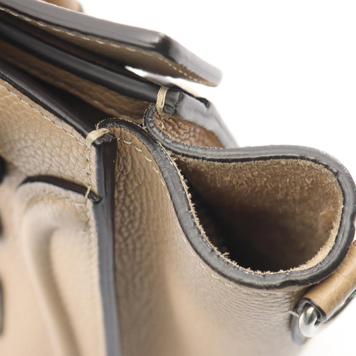 Celine Nano Leather Luggage Tote