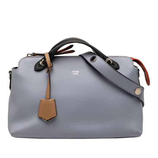 Medium Tricolor Leather By The Way Satchel