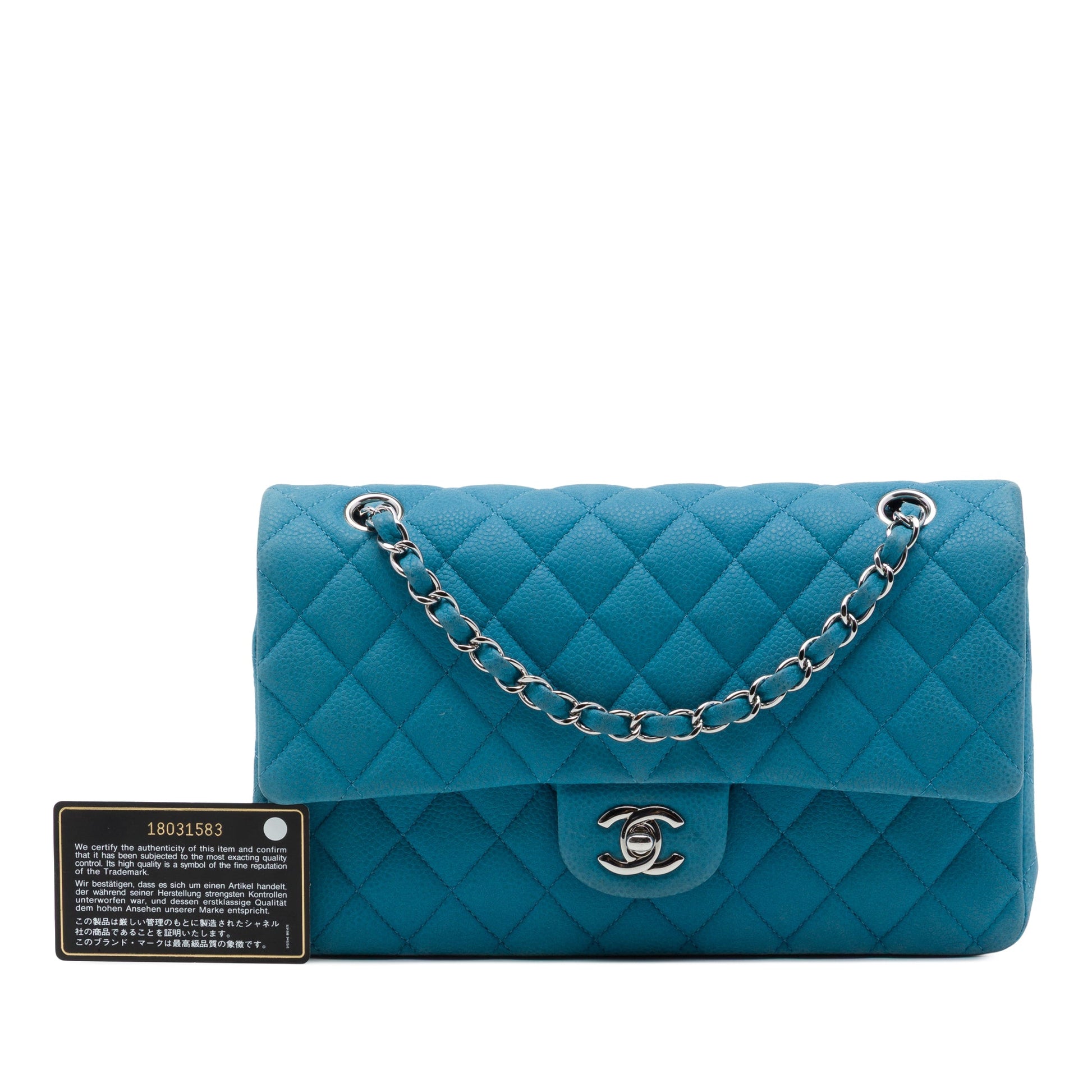 Chanel Medium Classic Caviar Double Flap