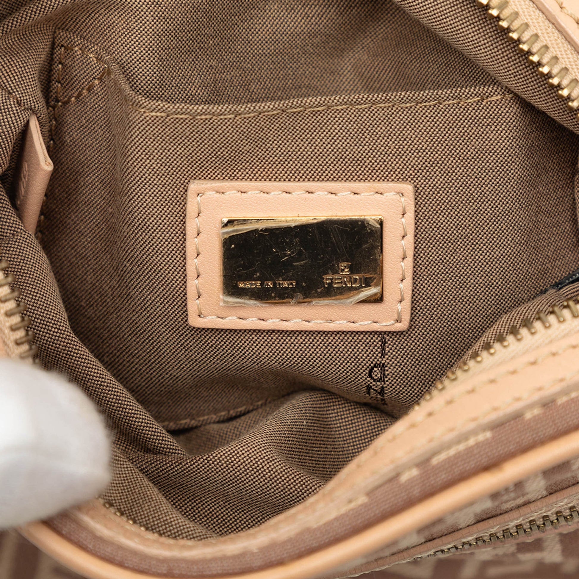 Fendi Zucchino Canvas Crossbody