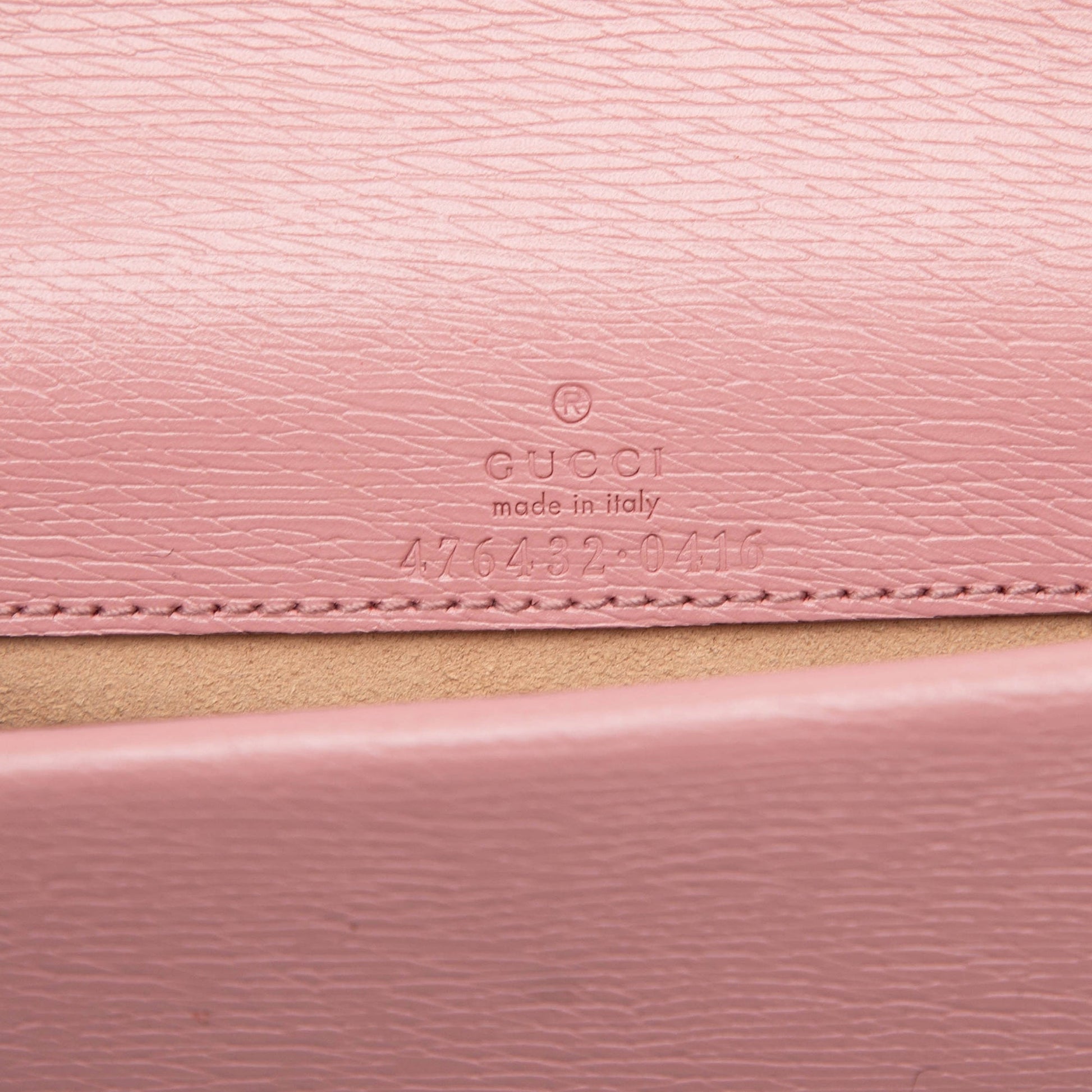 Gucci Mini Textured Leather Valentines Day Dionysus Crossbody