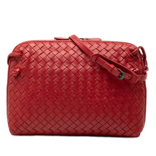 Bottega Veneta Nappa Intrecciato Nodini Crossbody