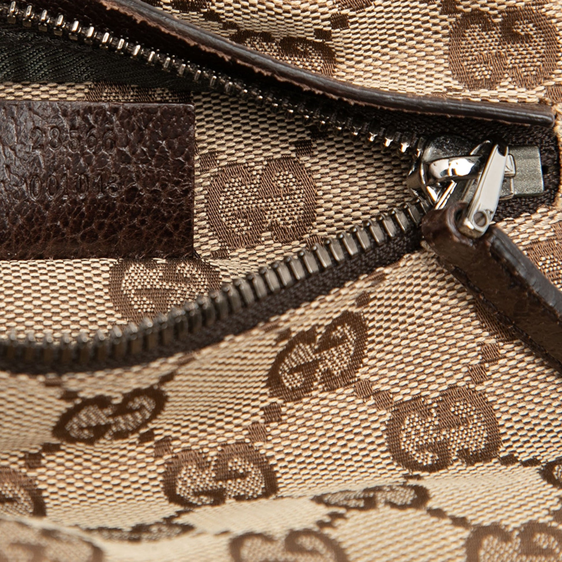 Gucci GG Canvas Double Pocket Belt Bag