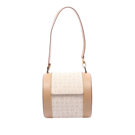 Bvlgari Canva B.zero1 Logomania Handbag