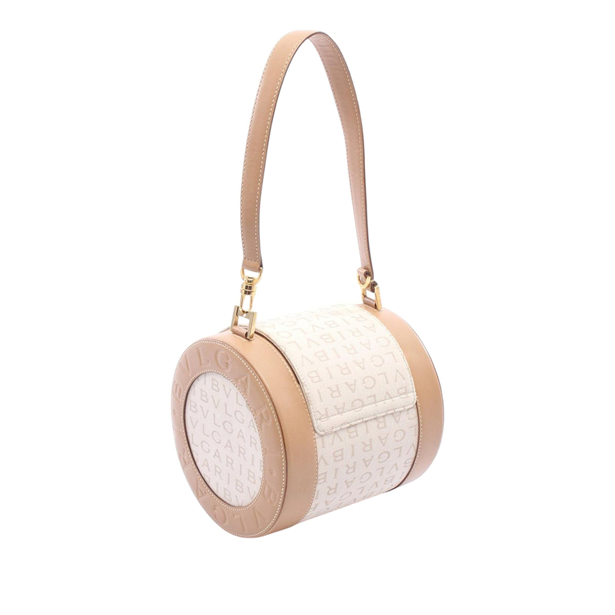 Bvlgari Canva B.zero1 Logomania Handbag