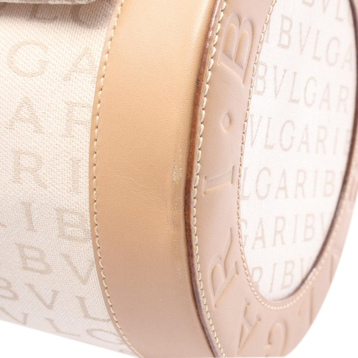 Bvlgari Canva B.zero1 Logomania Handbag