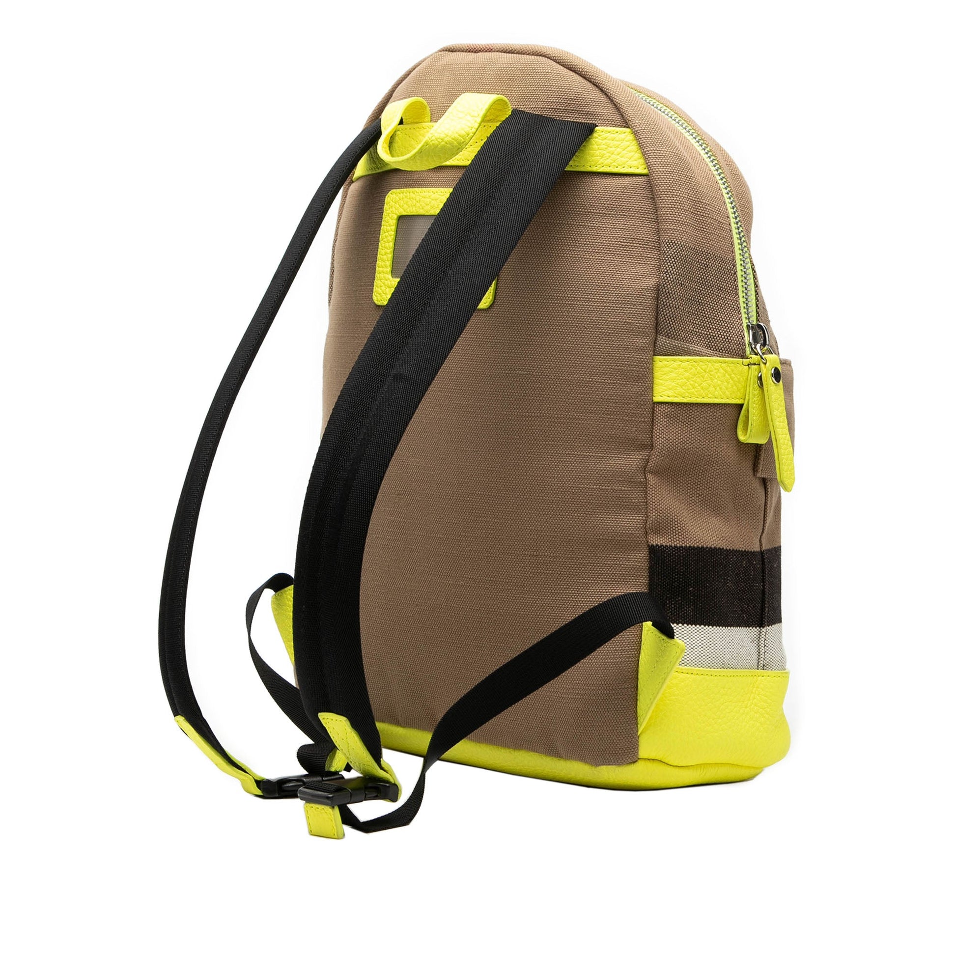 Burberry Mega Check Canvas Tiller Backpack
