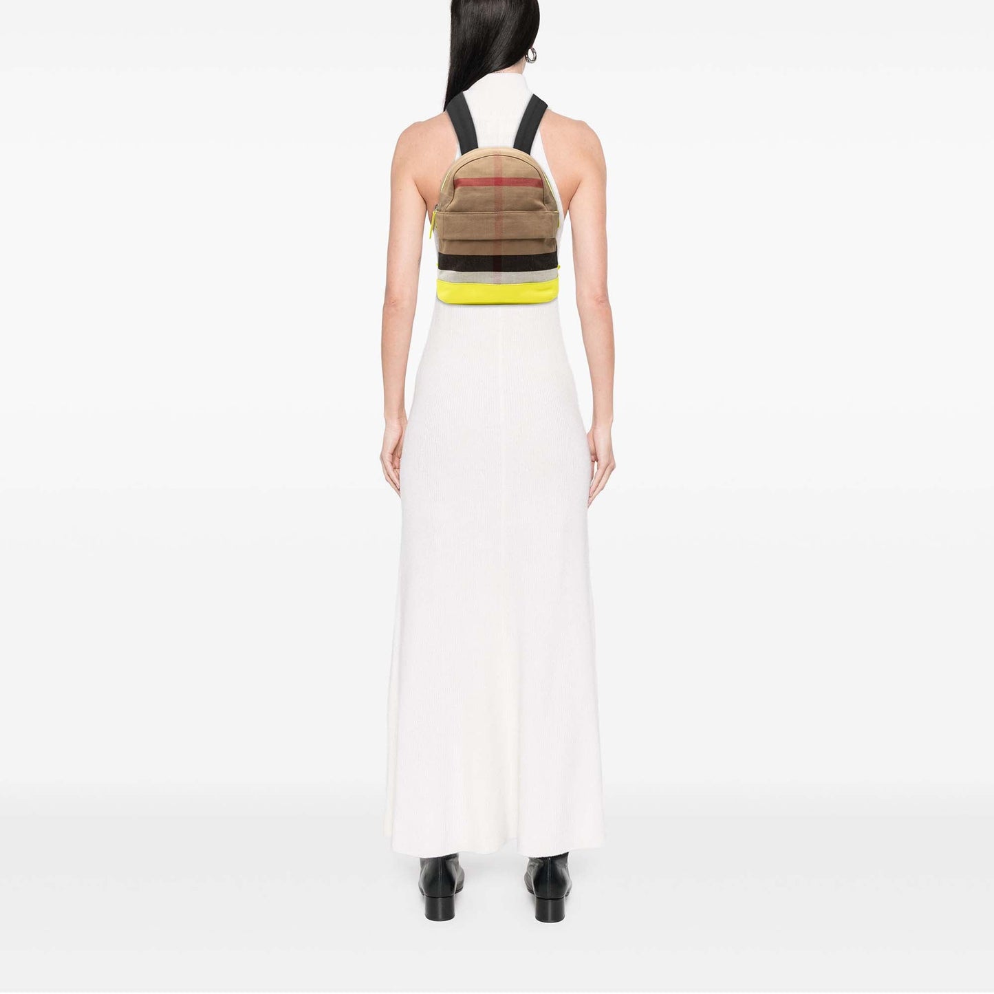 Burberry Mega Check Canvas Tiller Backpack