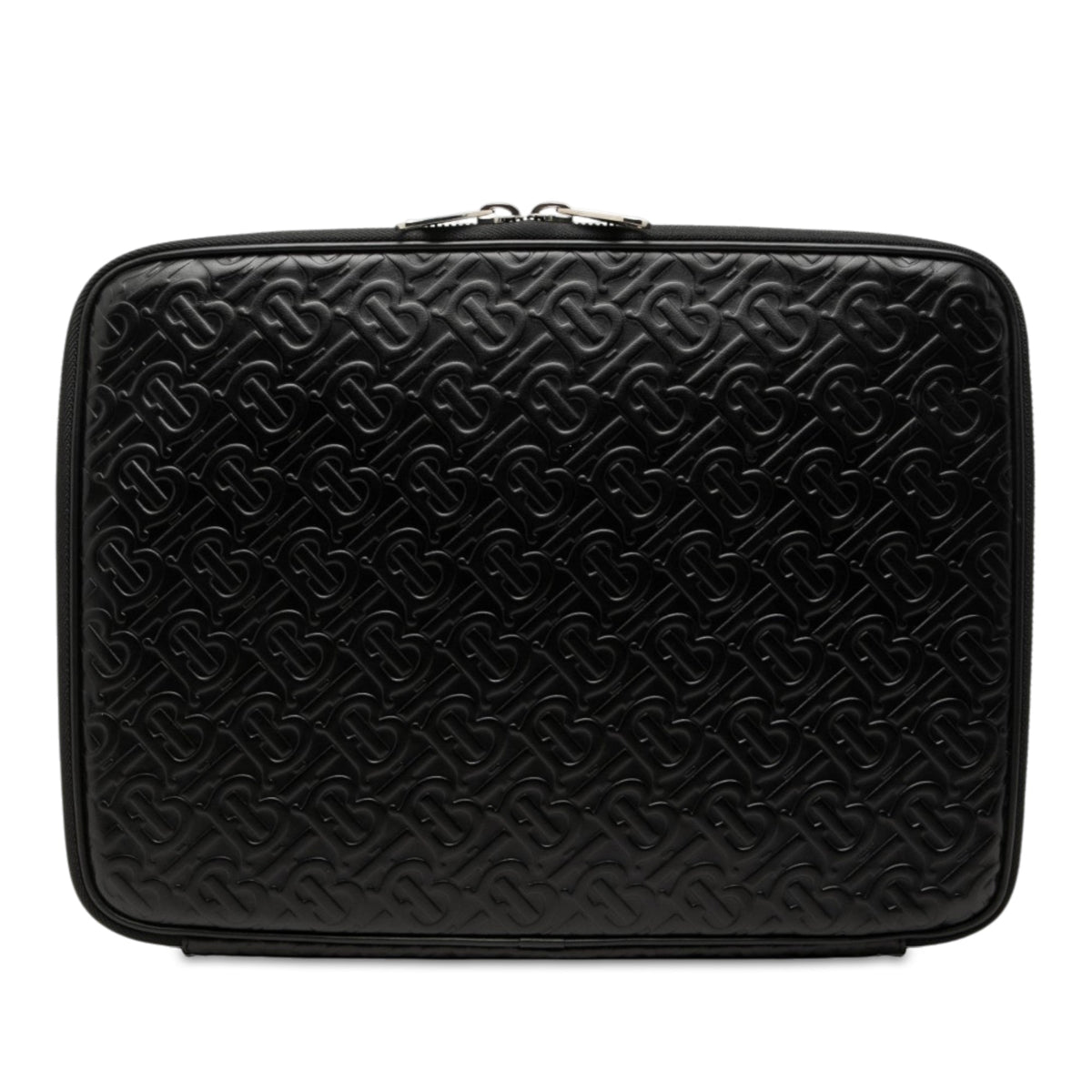 Burberry TB Monogram Embossed Calfskin Laptop Case