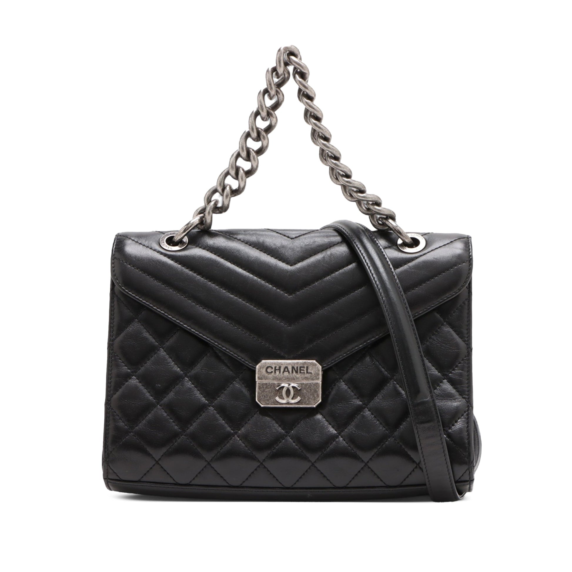 Chanel Lambskin Mad About Quilting Flap