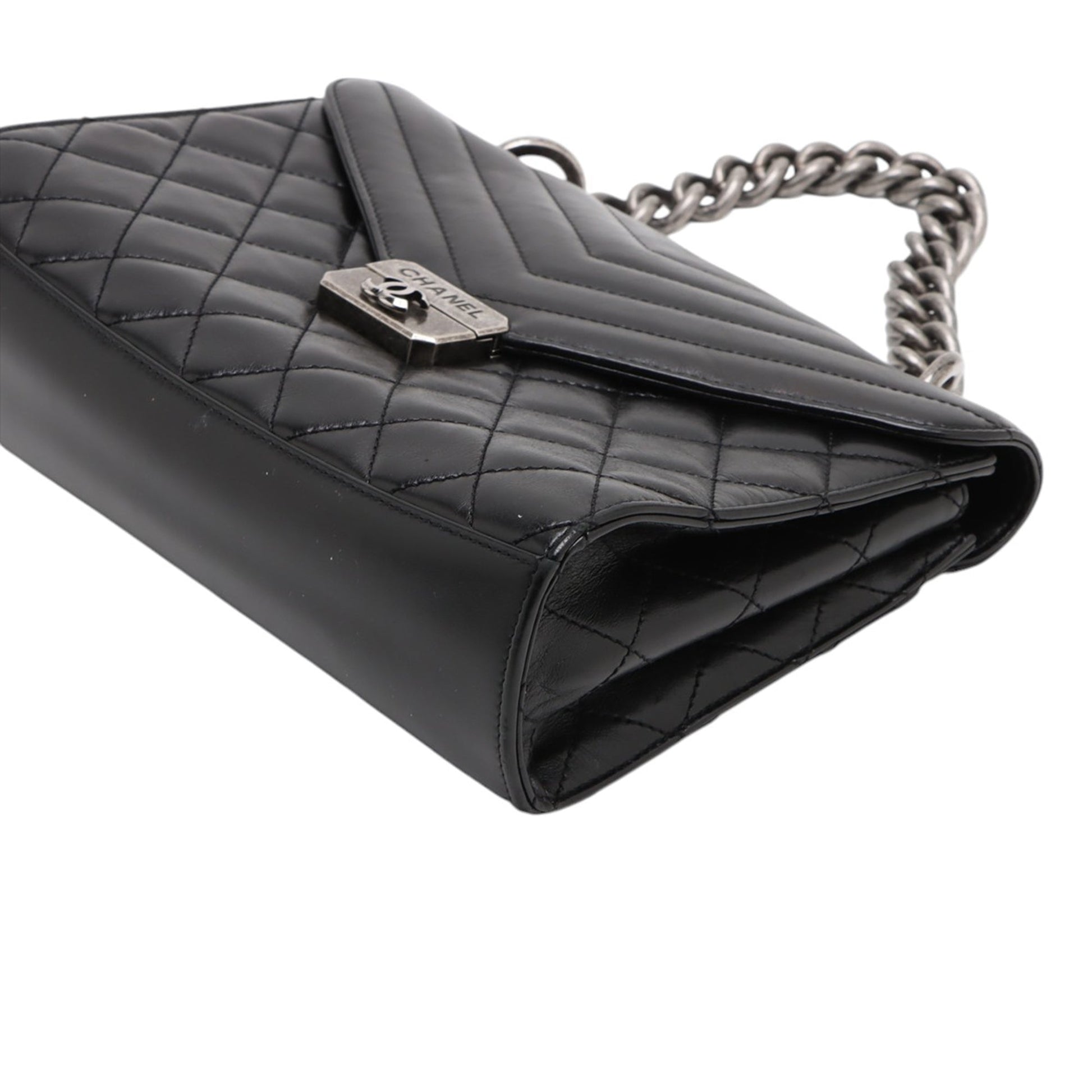 Chanel Lambskin Mad About Quilting Flap