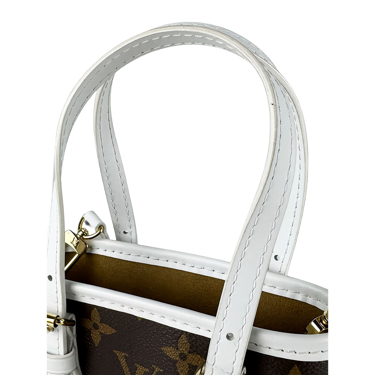 Louis Vuitton LV Match Monogram Nano Bucket — Brown