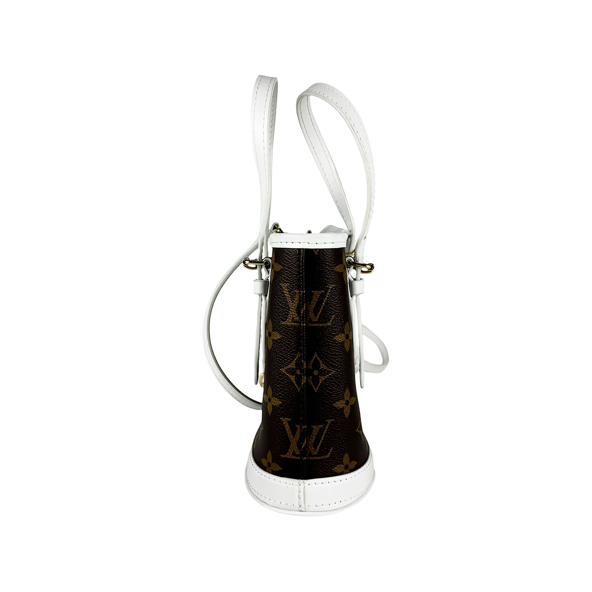 Louis Vuitton LV Match Monogram Nano Bucket — Brown