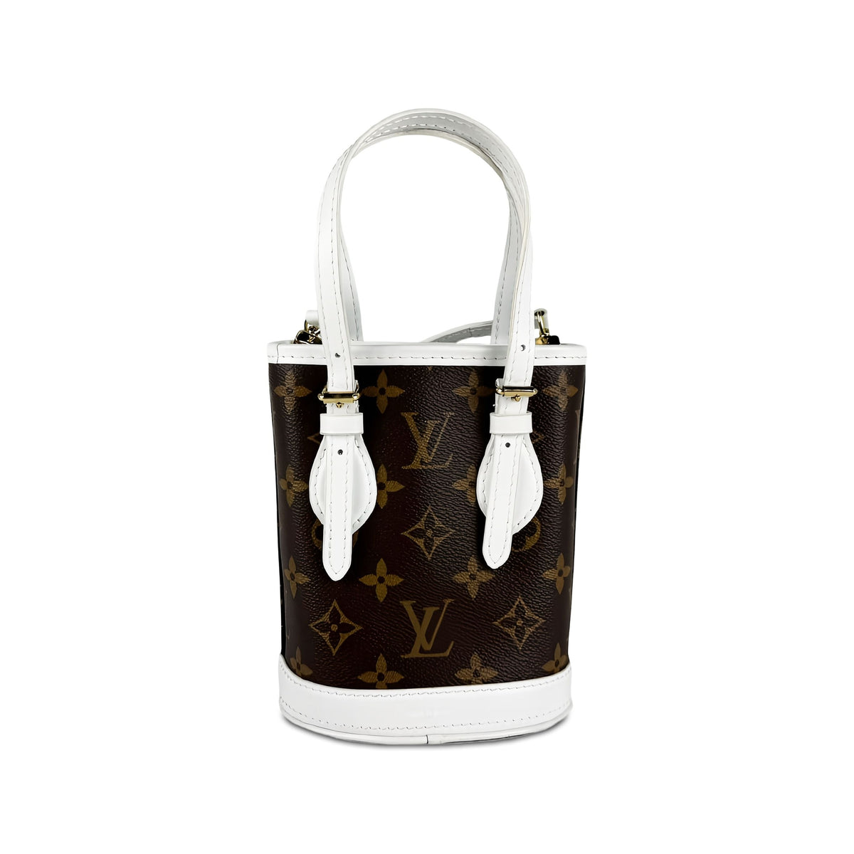 Louis Vuitton LV Match Monogram Nano Bucket — Brown
