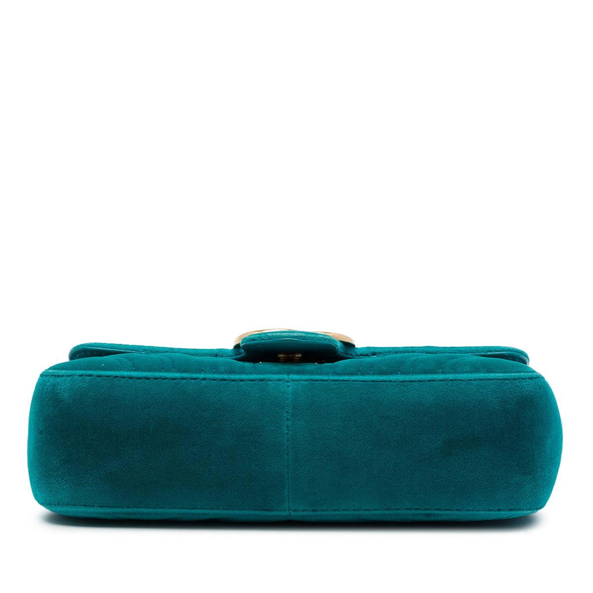 Gucci Small GG Marmont Matelasse Velvet Shoulder Bag