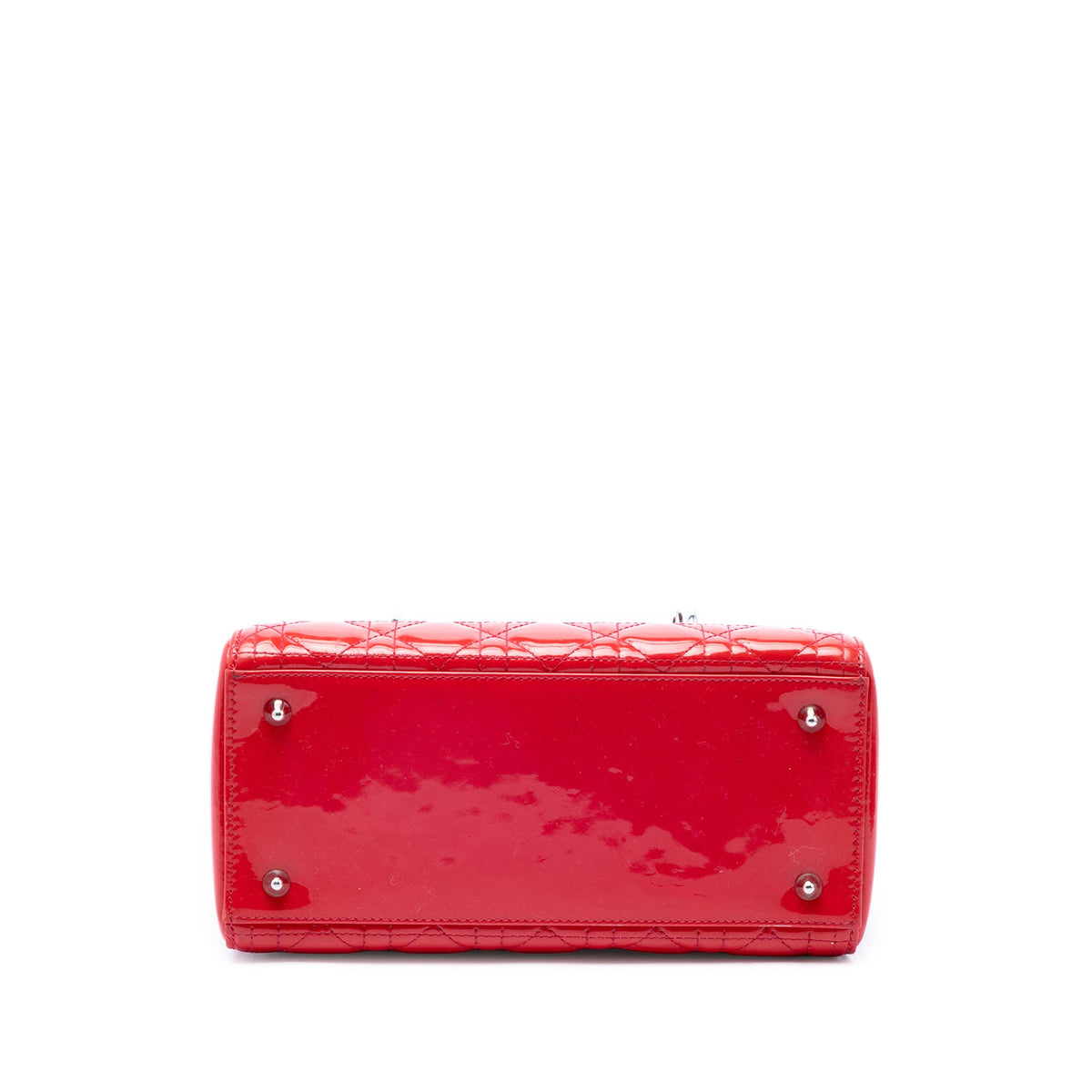 Dior Medium Patent Cannage Lady Dior