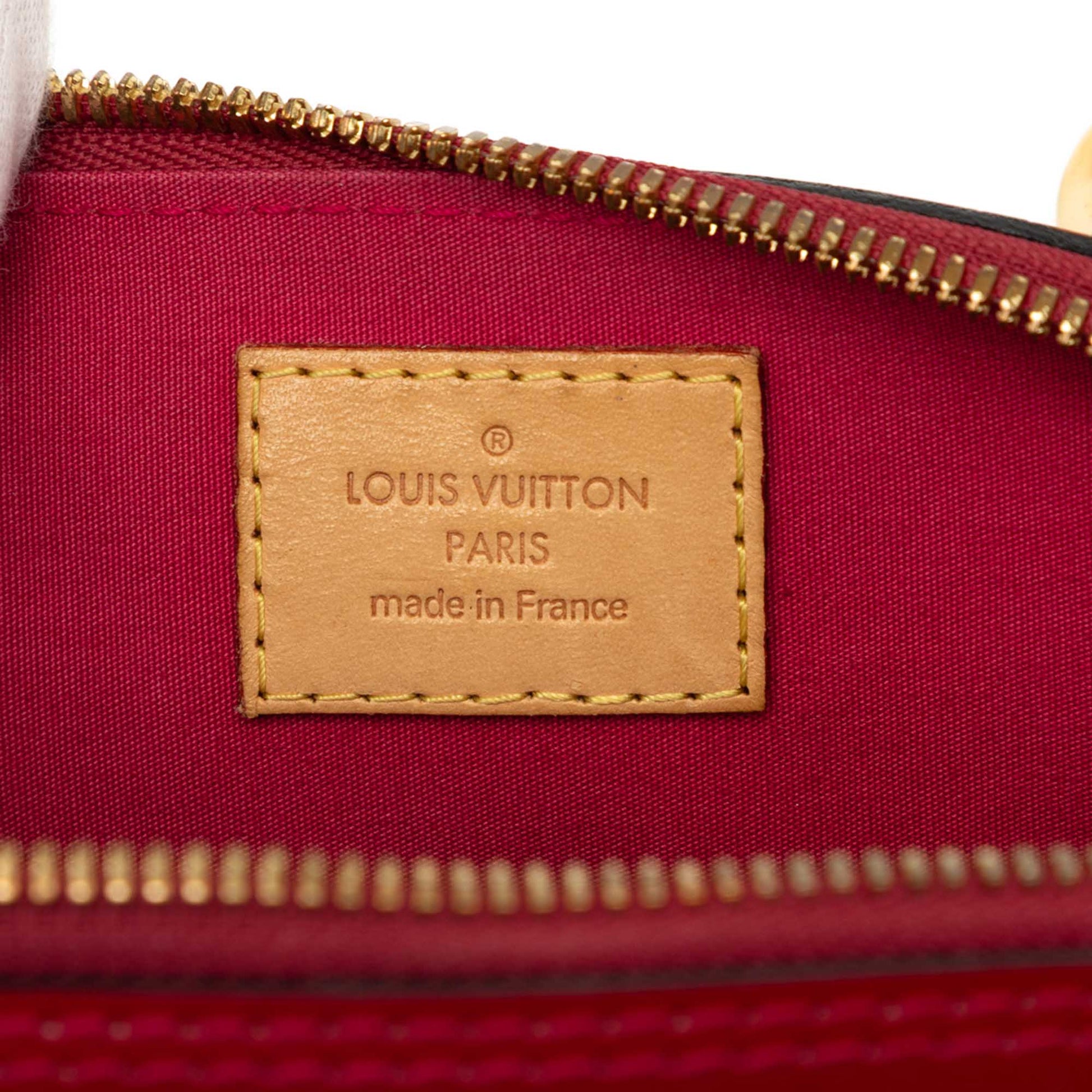 Louis Vuitton Monogram Vernis Alma BB