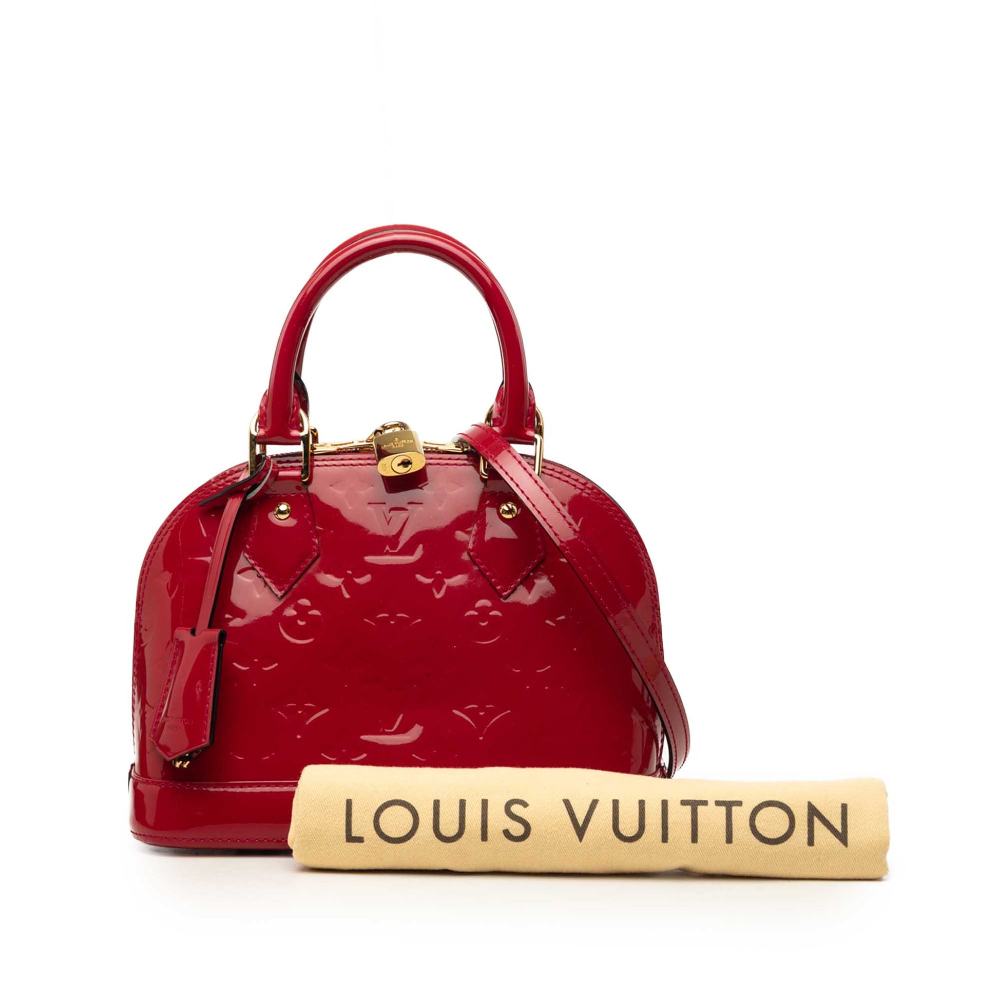 Louis Vuitton Monogram Vernis Alma BB