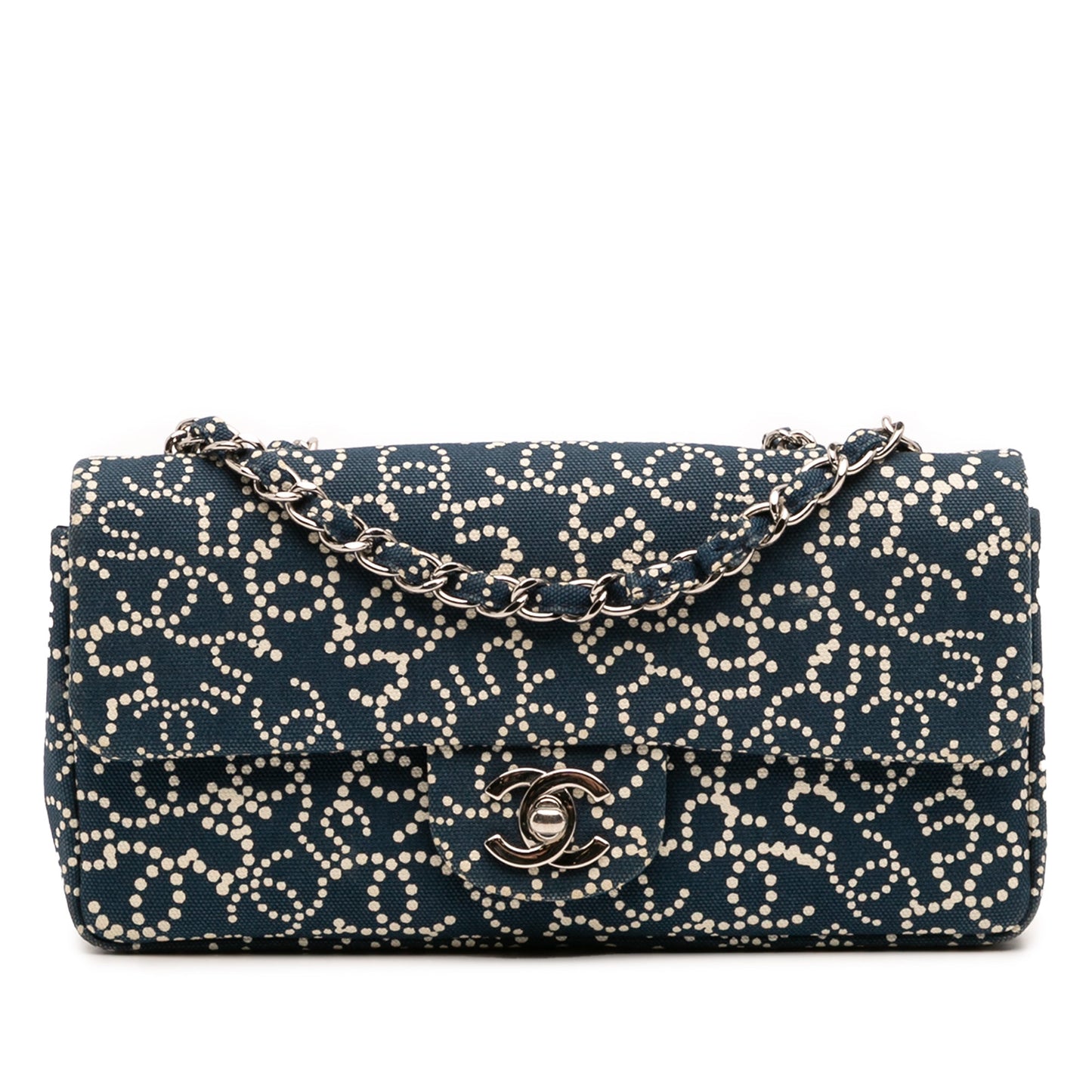 Chanel Small Printed Canvas CC No. 5 Flap