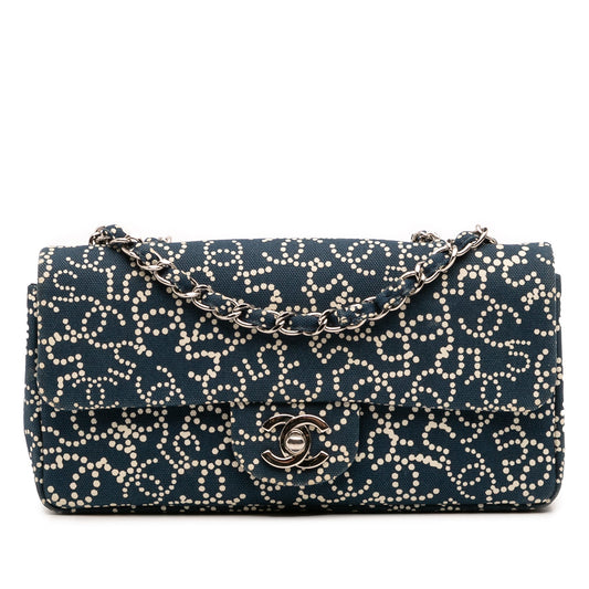 Chanel Small Printed Canvas CC No. 5 Flap