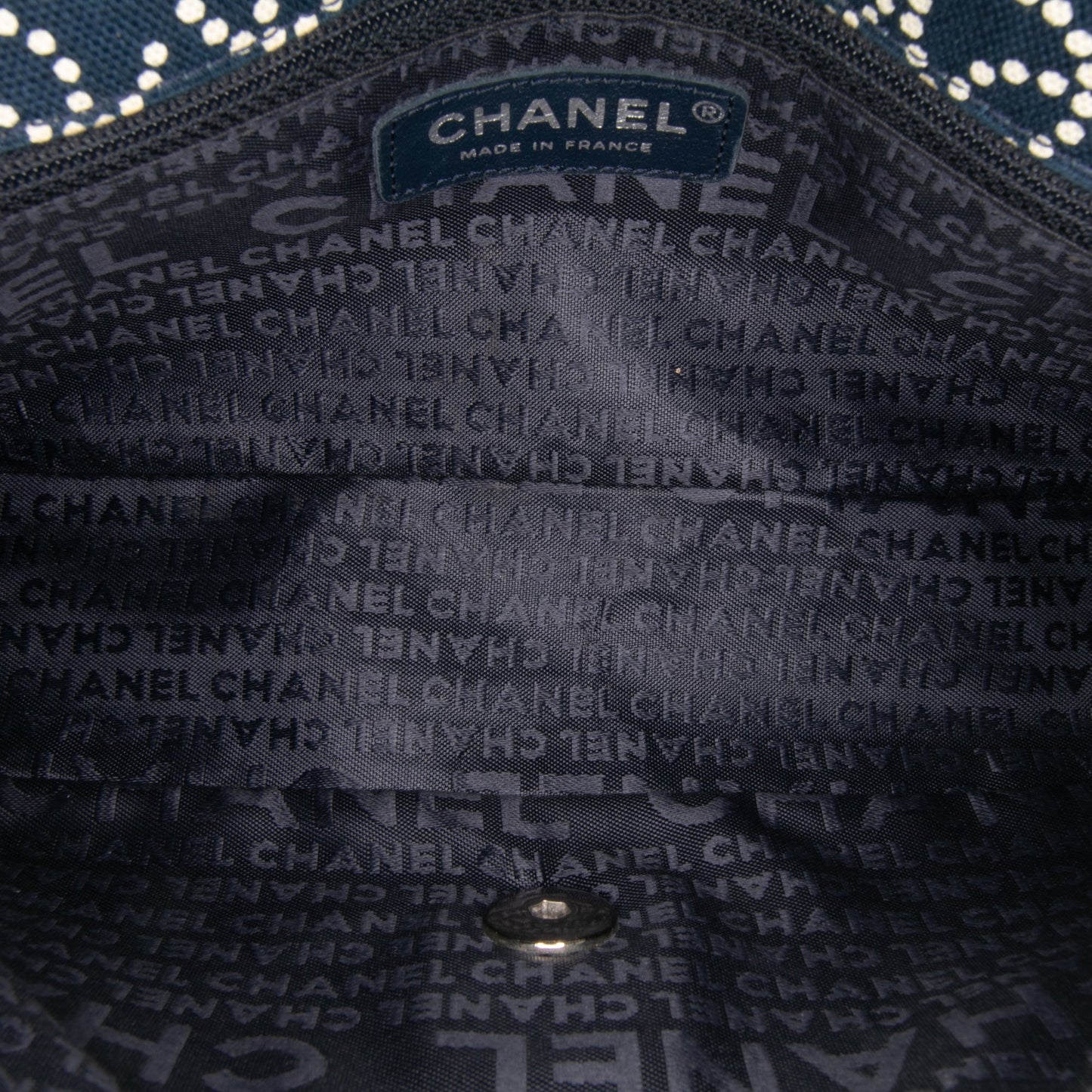 Chanel Small Printed Canvas CC No. 5 Flap