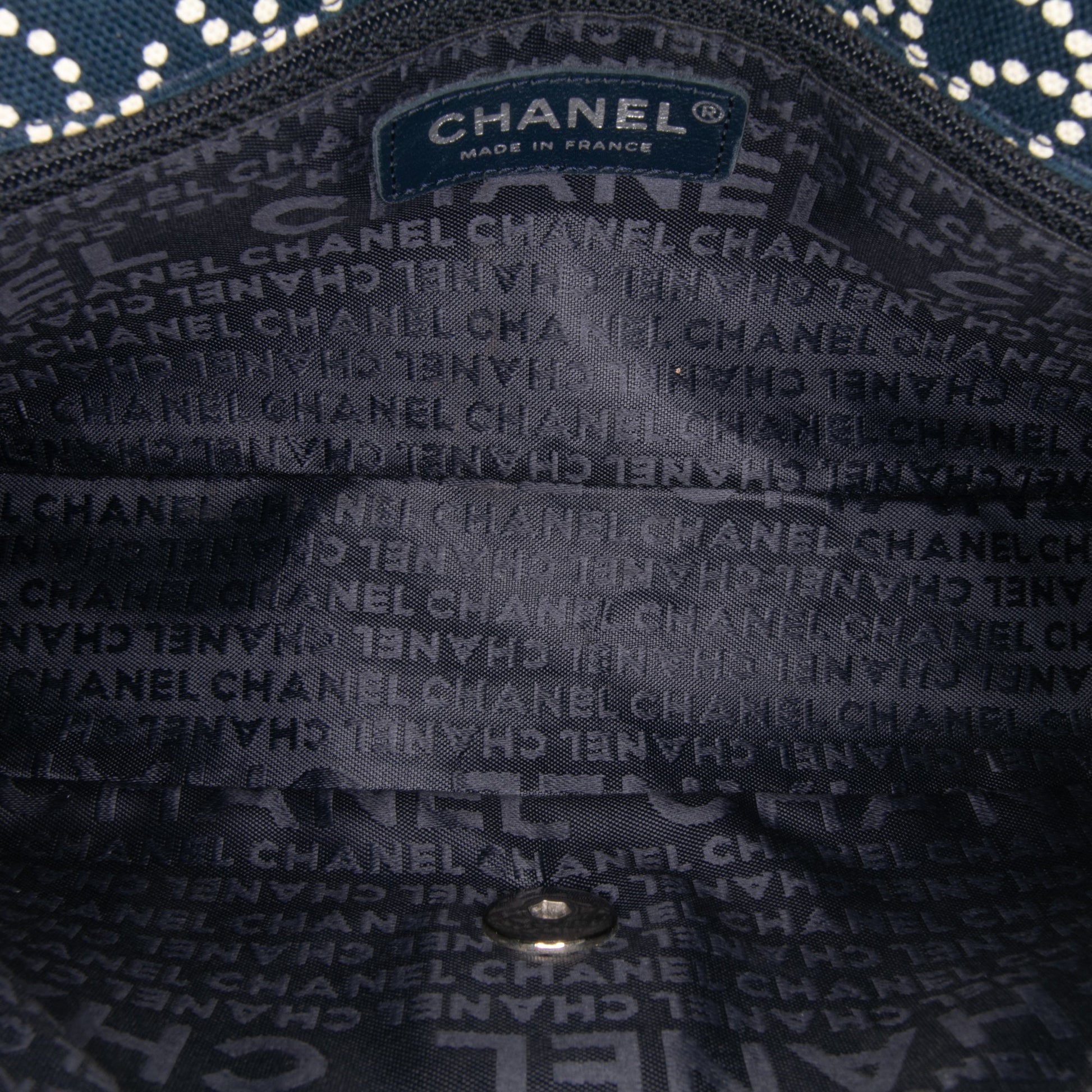 Chanel Small Printed Canvas CC No. 5 Flap