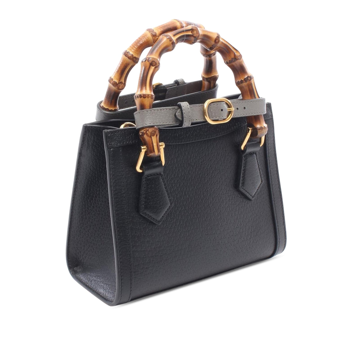 Gucci Small Calfskin Bamboo Diana Satchel