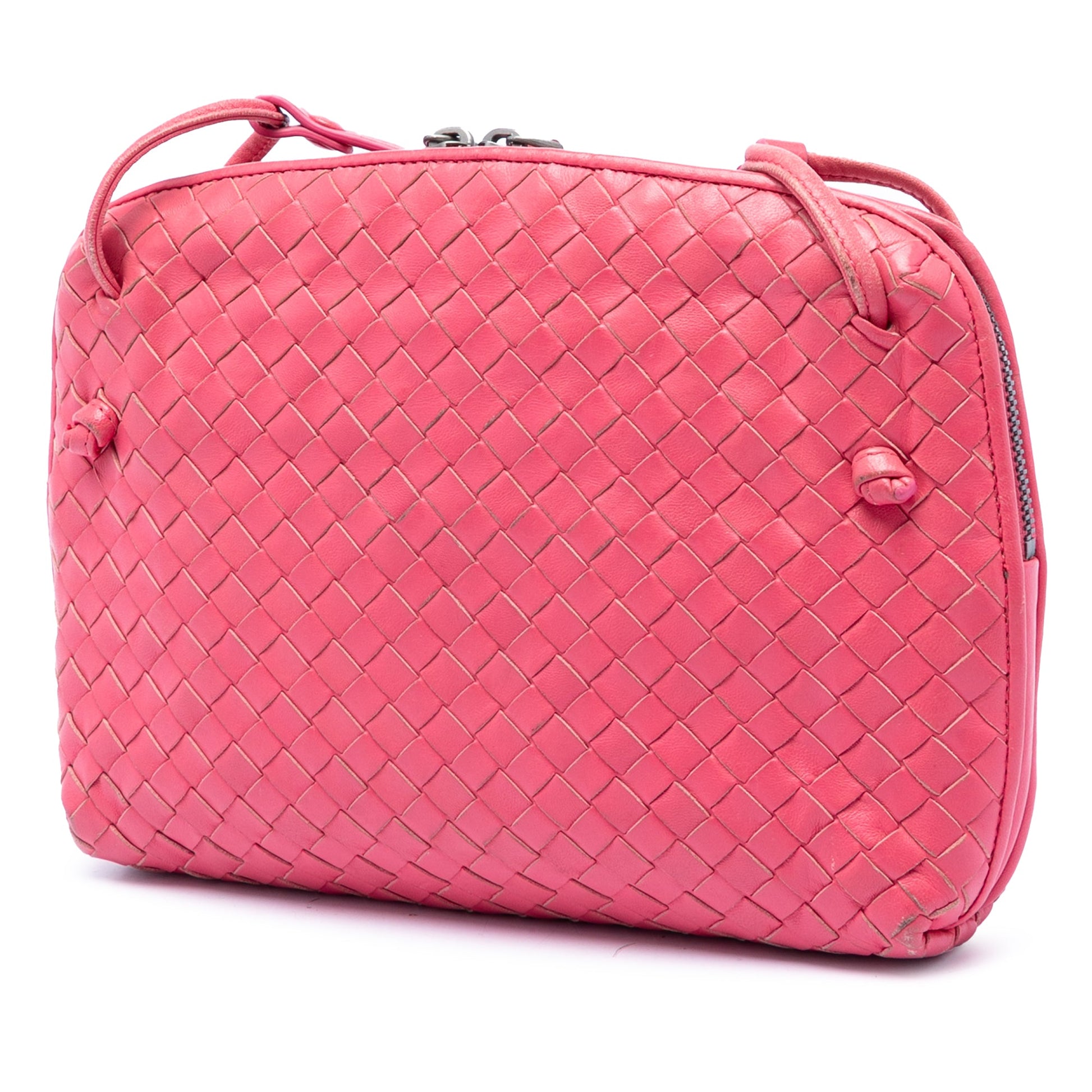 Bottega Veneta Nappa Intrecciato Nodini Crossbody