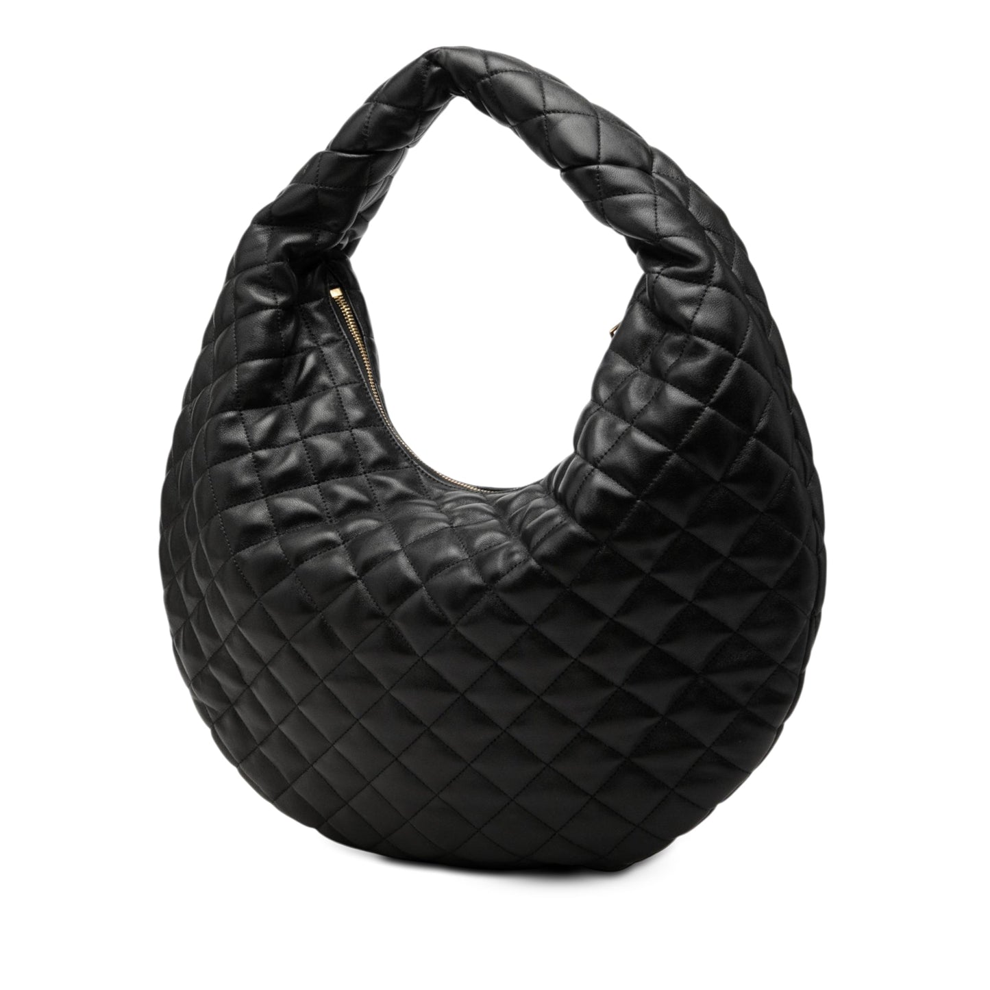 Saint Laurent Quilted Nappa Monogram Icare Hobo