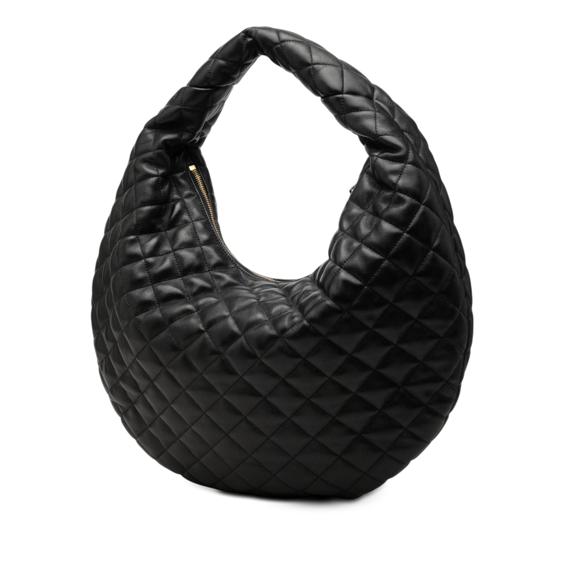 Saint Laurent Quilted Nappa Monogram Icare Hobo