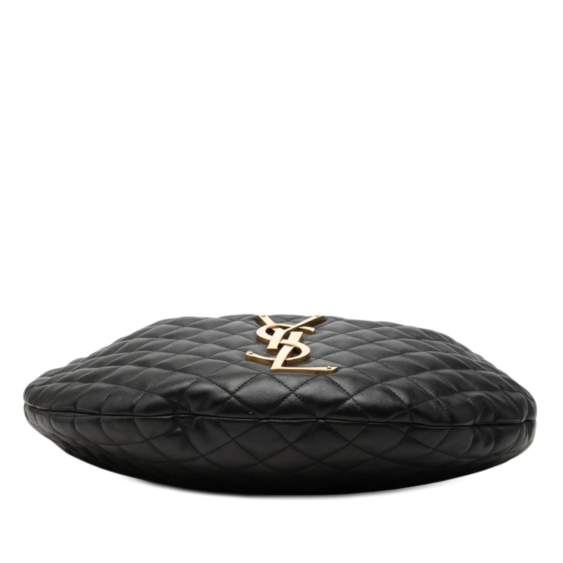 Saint Laurent Quilted Nappa Monogram Icare Hobo