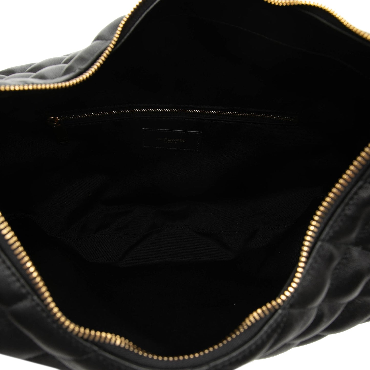 Saint Laurent Quilted Nappa Monogram Icare Hobo